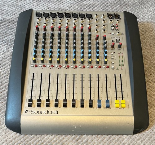 Soundcraft spirit mixing - spirit, e8