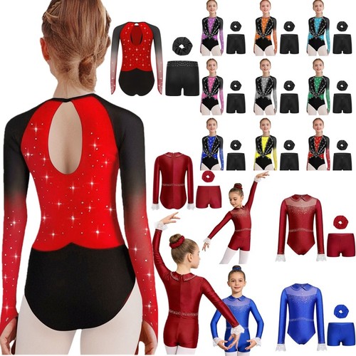 Girls 3pcs gymnastics - girls,
