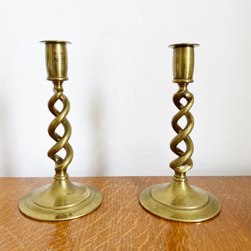 Brass barley twist - barley,
