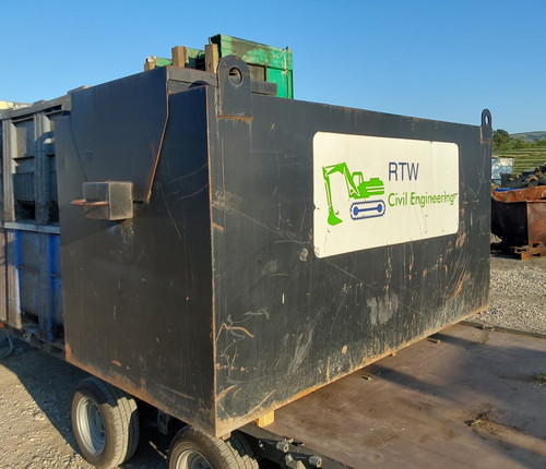 Bunded diesel bowser steel - bowser,