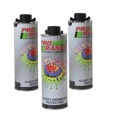 3 x Car Body Schutz Black Underseal 1 litre Textured Underbody Coating 3M