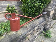 VINTAGE HAWS WATERING CAN WITH ROSE