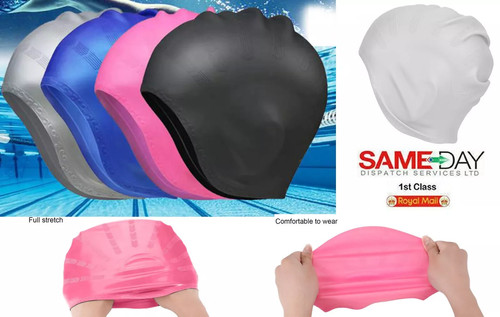 Silicone swimming cap - silicone,