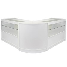 White Shop Display Cabinet