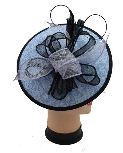Large headband clip fascinator - headband,