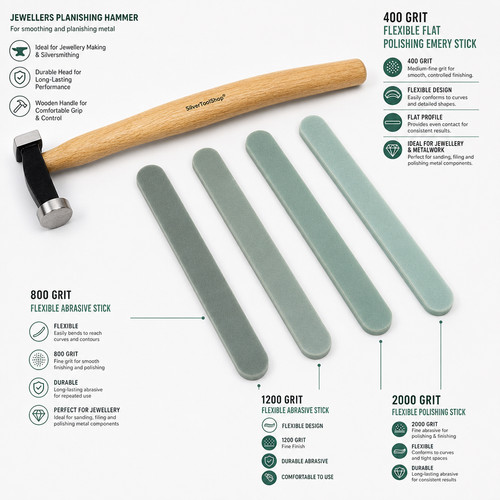 Jewellery planishing hammer - jewellery,