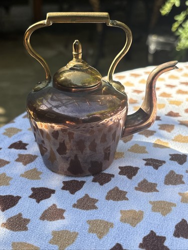 Vintage miniature brass and
