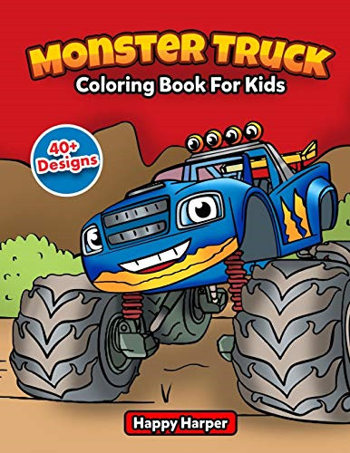 Monster truck coloring - truck,