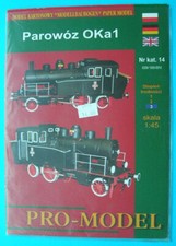 Pro-Model 14 (5/2002) - Steam locomotive Oka1 - cut