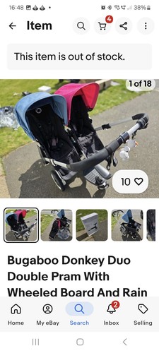 Bugaboo donkey duo double - 3, duo/double