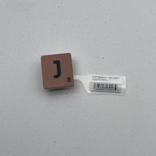 Jibbitz Hasbro Scrabble J Shoe Charm Letter Tile For Crocs Clogs Single