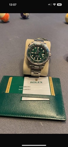 Rolex green submariner date - green,