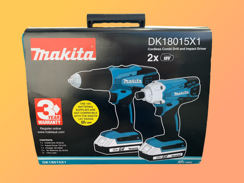 Makita combo kit cordless - makita, —
