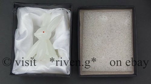 Bunny rabbit figurine - rabbit, figurine@white