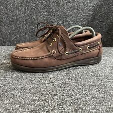 Dubarry Deck Boat Shoes Mens UK 7 EU 41 XLT Chestnut Yacht Lace-Up Leather