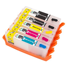 EPS Refillable Edible Ink Cartridges for Canon TS5050/TS5051 Printer (570/571)