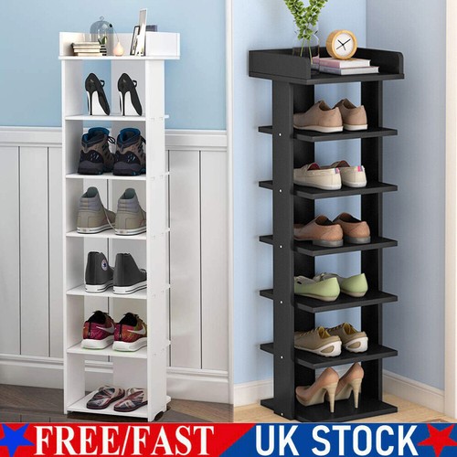 Tier narrow shoe - 7-tier, rack