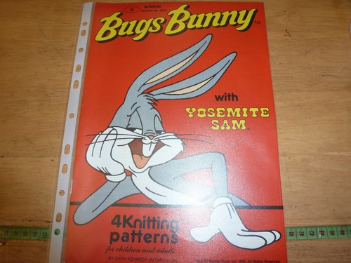 Bugs bunny knitting - bugs, patterns