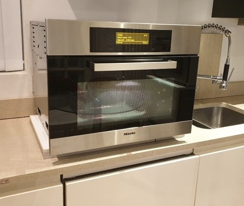 Miele h4081bm combi microwave - combi,