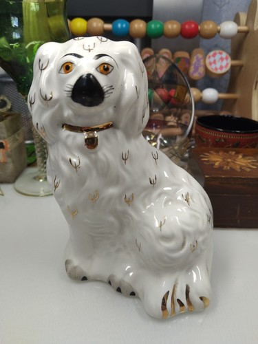 Beswick pottery spaniel dog - pottery,