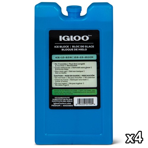 Igloo reusable gel ice - 4x,