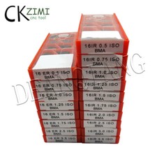 16IR & 16ER Internal / External Threading Inserts ISO Metric Size 16 I.C. 3/8" 