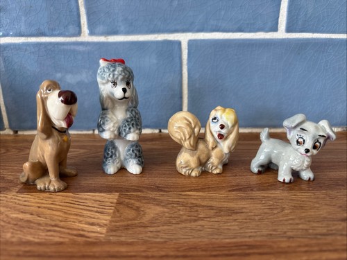 Vintage wade mini dogs - dogs,