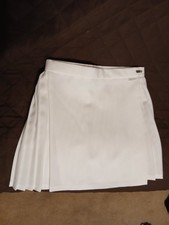 Tennis Badminton Skirt WHITE