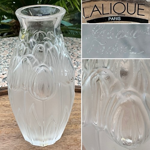 Rare lalique tulips - rare,