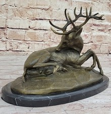 Reflections Solid Bronze Stag
