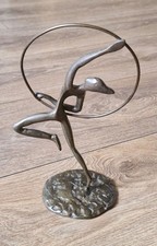 Bronze Gymnast sculpture 