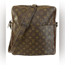 Louis Vuitton Marceau GM Monogram Canvas Vintage Shoulder Bag Made In France