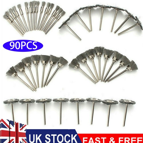 90pcs wire bowl mix brush - 90pcs,