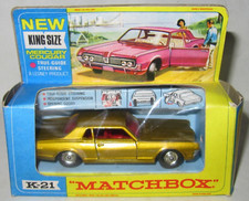 MATCHBOX KINGSIZE K-21 MERCURY