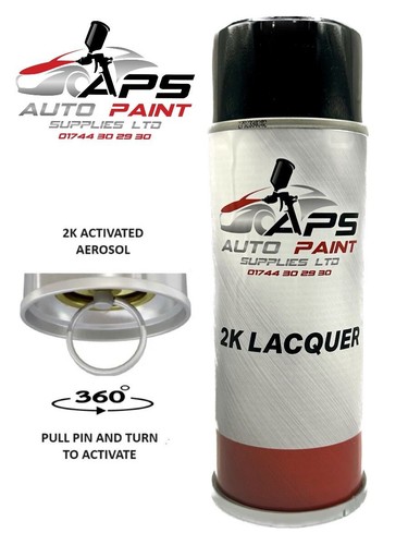 Aps clear lacquer aerosol - 2k,