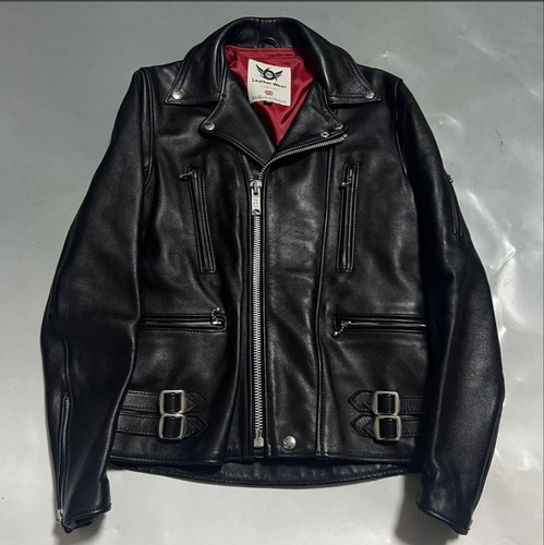 Lewis leather vintage black - leather,