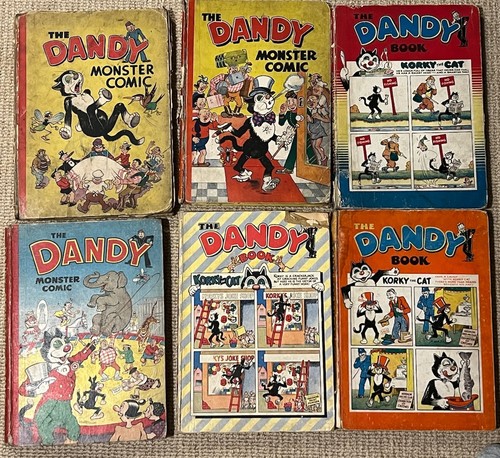 Dandy comics lot book and - 6,