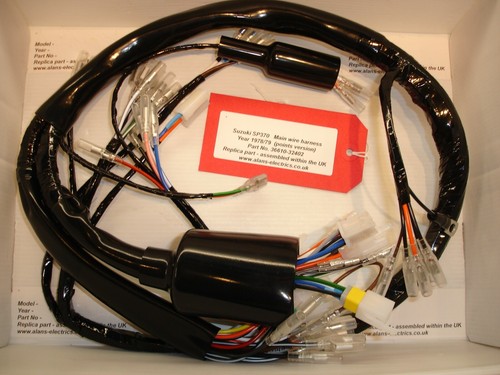 Suzuki sp370 replica wiring - suzuki,