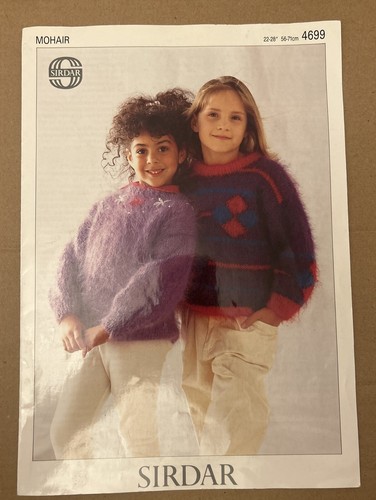 Girls childrens mohair - mohair, jumper