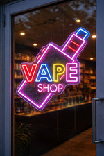 Neon Light Sign Board Vape