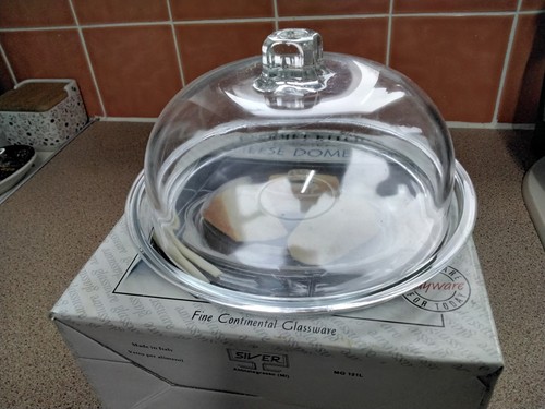 Glass cheese dome - ins, h,9