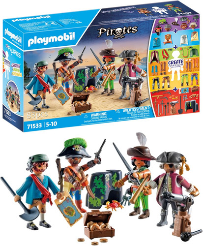 Pirate figures playset - pirate,