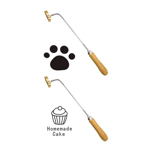 Branding iron for cake - cake, easy