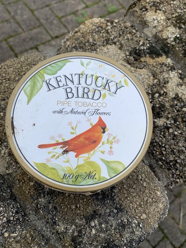 Kentucky bird pipe tobacco tin - bird,