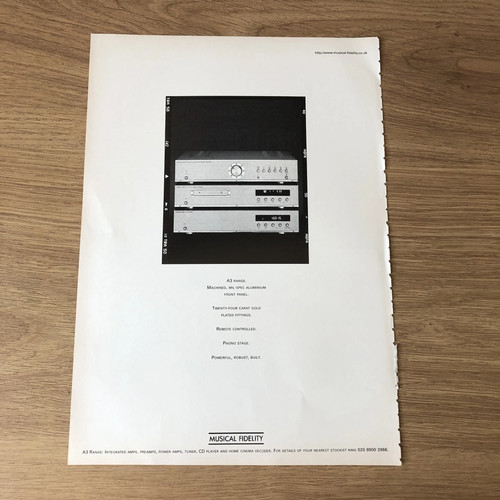 Hifis28 magazine advert - magazine,
