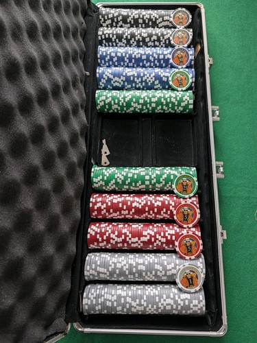 Poker set chip 500 las - set, vegas