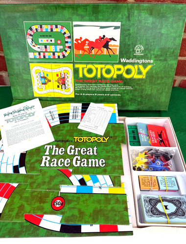 Totopoly horse racing vintage - horse,
