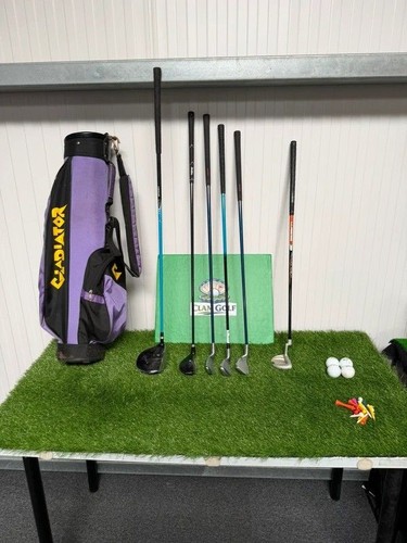 Junior golf clubs and - clubs, bag