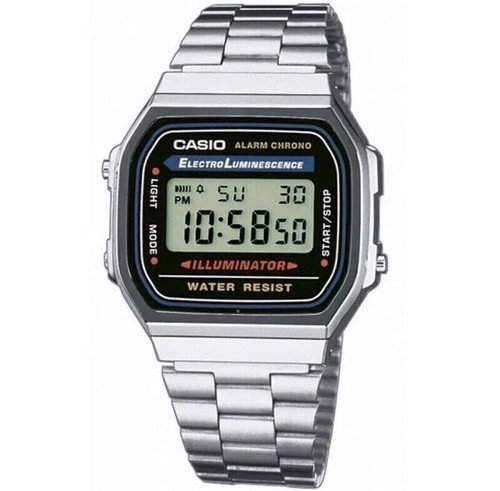 New casio silver a168 digital - a168,
