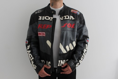 Vintage honda repsol - repsol, leather